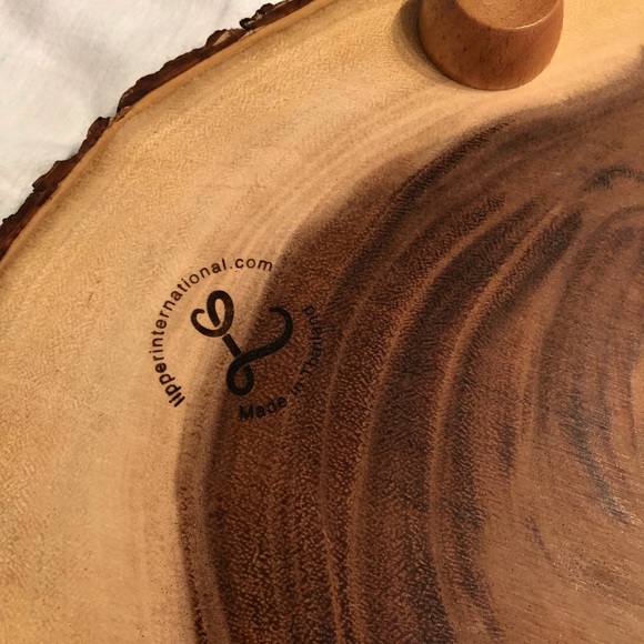 Acacia bark footed server - Picture 4 of 6